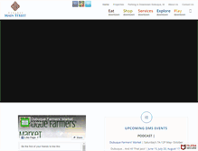 Tablet Screenshot of downtowndubuque.org